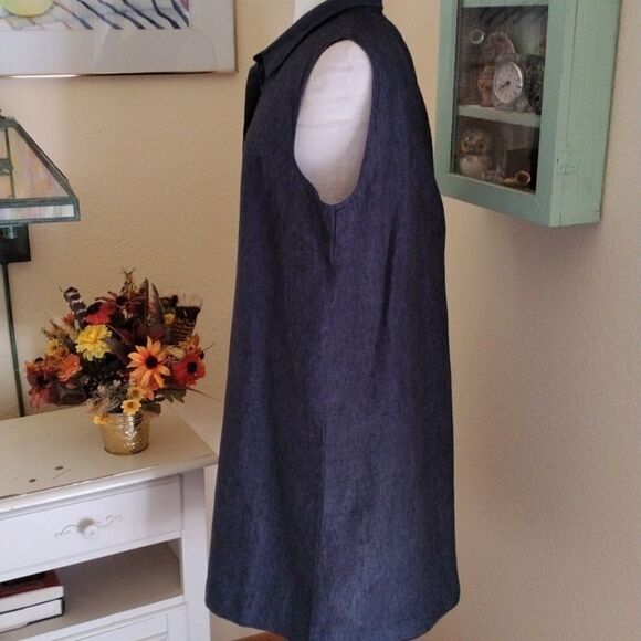 Garnet Hill Linen Shift - Picture 3 of 9